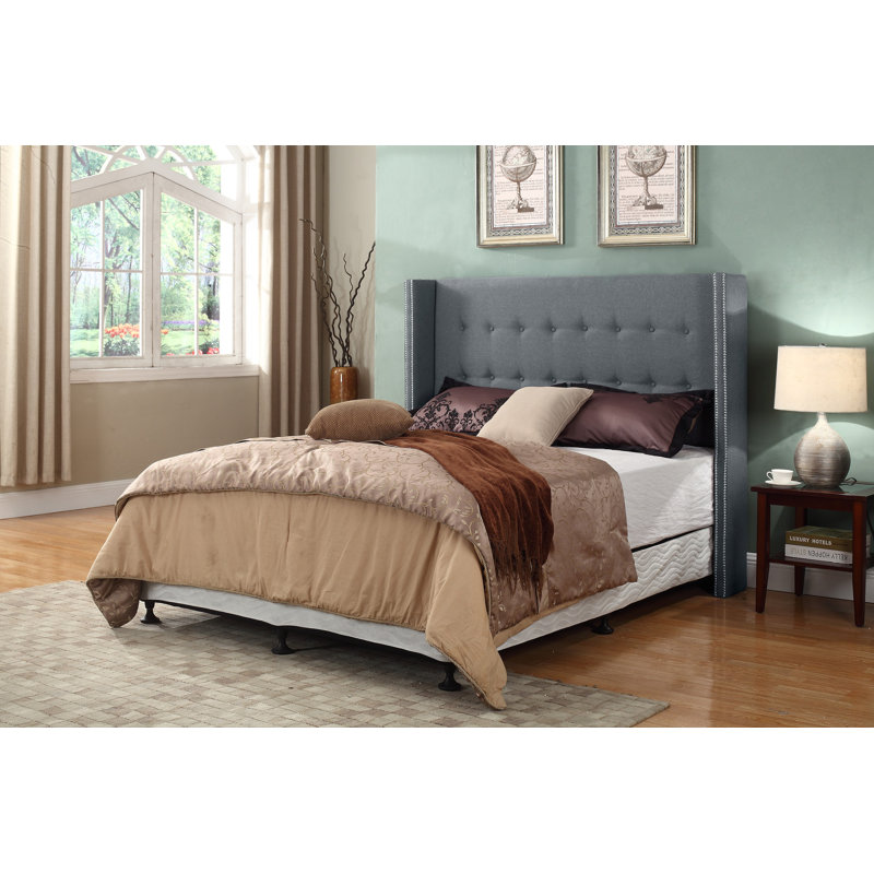 House of Hampton® Neosho Upholstered Headboard & Reviews Wayfair